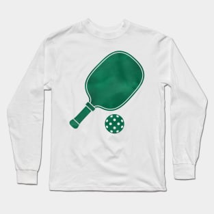 Pickleball Green Long Sleeve T-Shirt